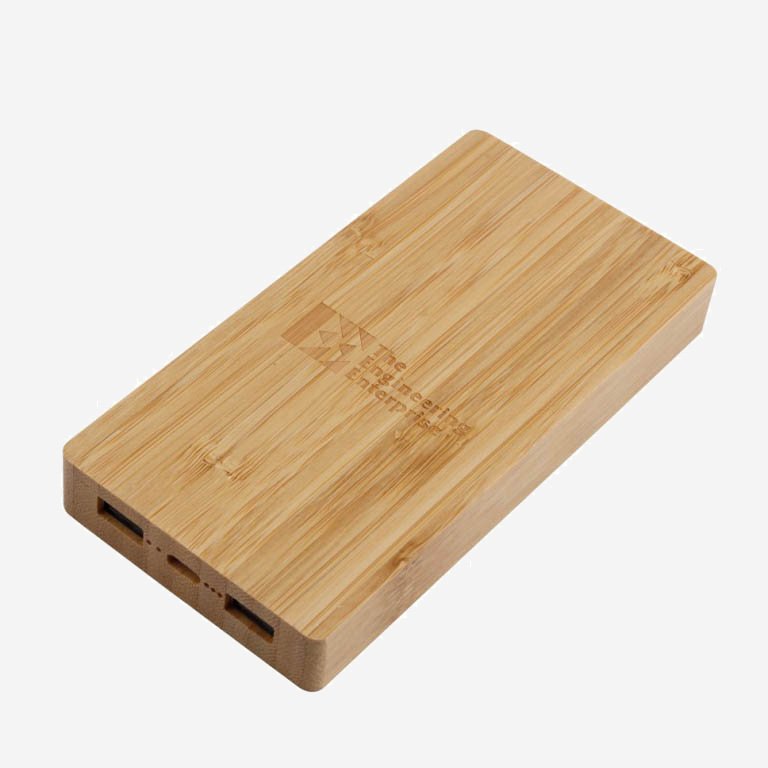 Power Bank Wireless Bamboo 10000 mAh