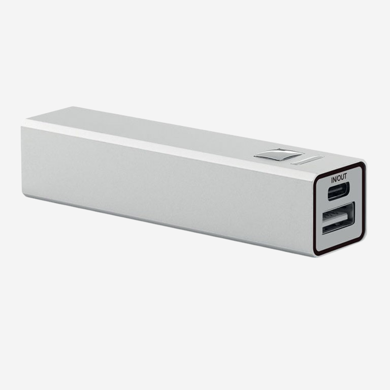 Power Bank Αλουμινίου 2600 mAh